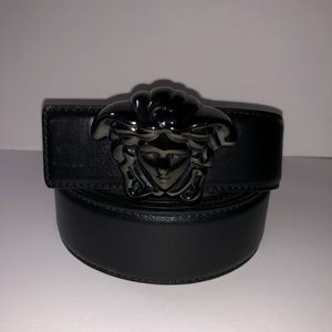 Black Versace belt size 45